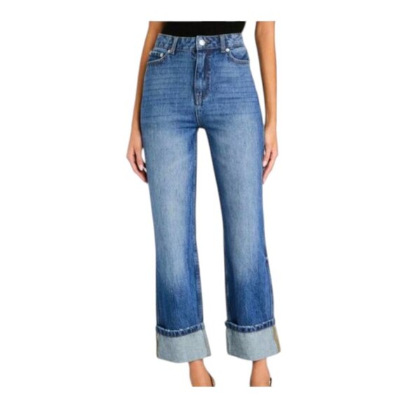 NWT SER.O.YA parker High Rise  jean in low tide Size 24 - Picture 2 of 8